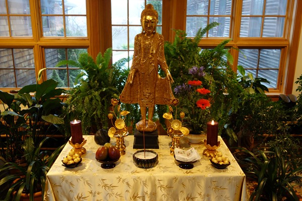 Temple Night at the Vermont Zen Center